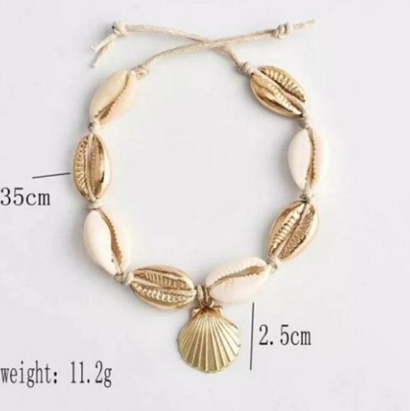 NEW Boho Sexy Ankle Shell Gypsy Bracelet Summer Beach Vacation Gifts Bohemian - Picture 2 of 7